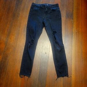 Old Navy ripped black jeans